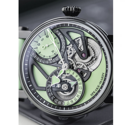 One & Two Dual Time Mint, Speake-Marin