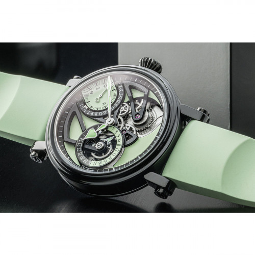 One & Two Dual Time Mint, Speake-Marin