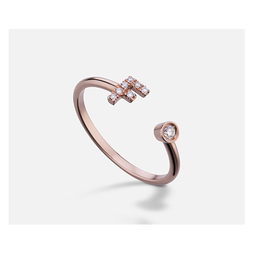 Anello Letterina Small, Golay