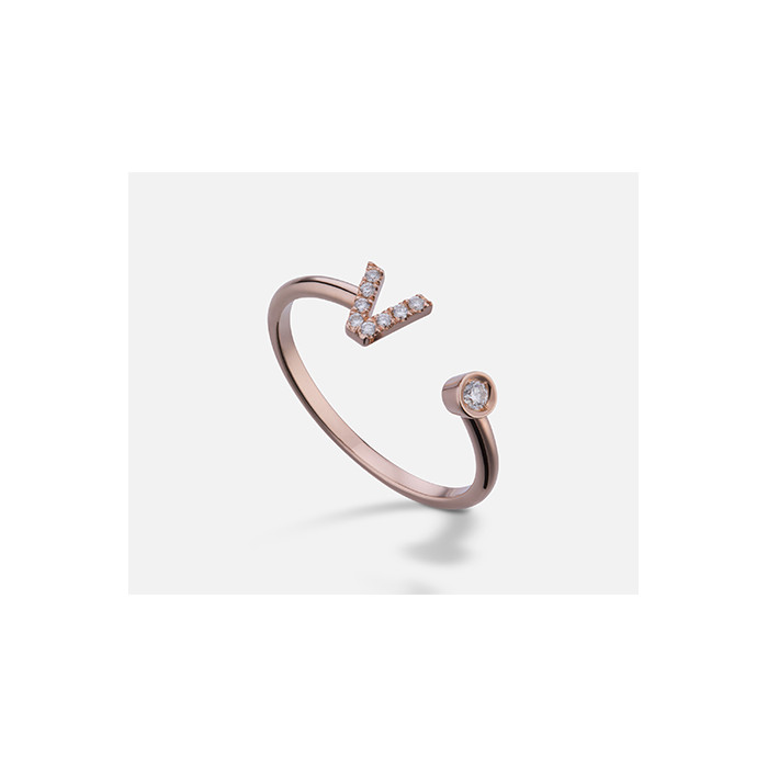 Anello Letterina Small, Golay