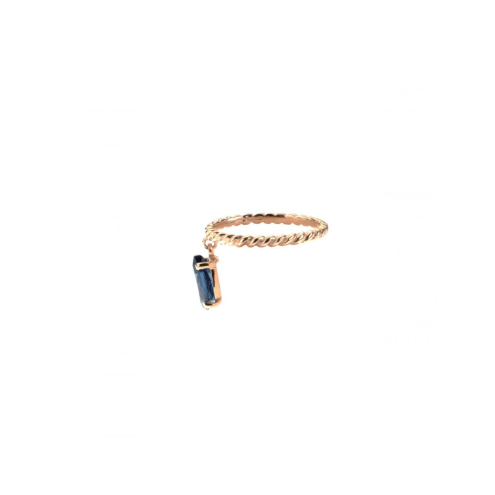 Anello Goccia Blu London, Laurent Gandini