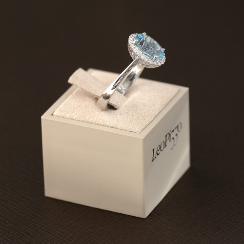 Anello Acquamarina, Leo Pizzo