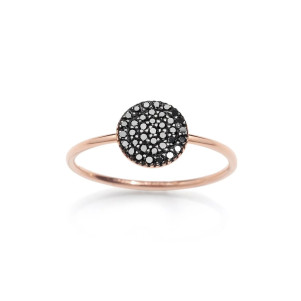 Anello Big Black Diamonds, Burato