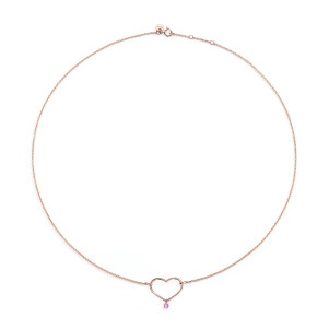 Collana Pink Heart, Burato