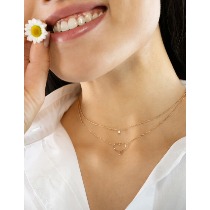 Collana Pink Heart, Burato