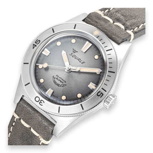 Super-Squale Sunray Grey Leather, Squale