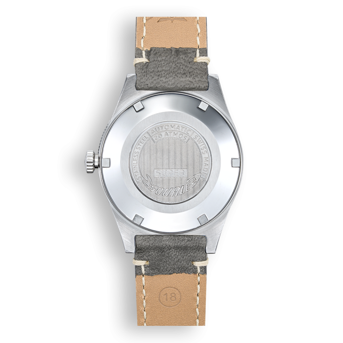 Super-Squale Sunray Grey Leather, Squale