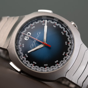 H.Moser & Cie. Streamliner Flyback Chronograph Blue Ref....