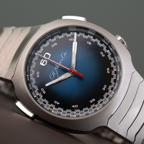 H.Moser & Cie. Streamliner Flyback Chronograph Blue Ref. 6902