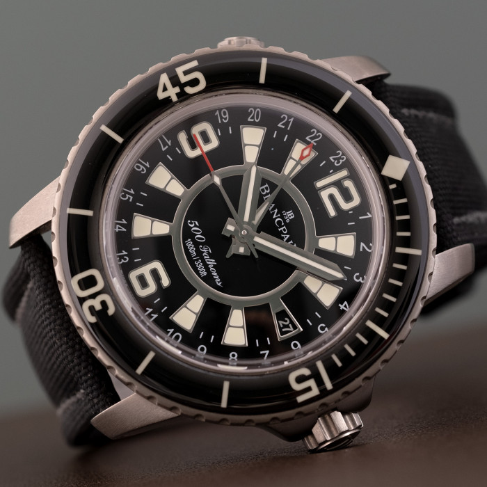 Blancpain 500 Fathoms GMT Ref. 50021-12B30-52B