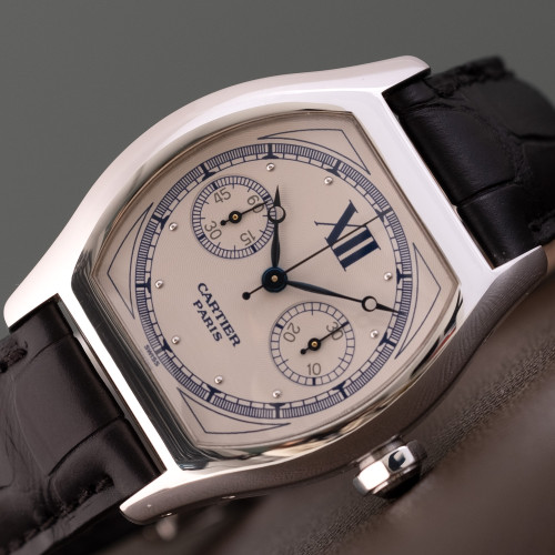 Cartier Tortue Monopoussoir Ref. 2396