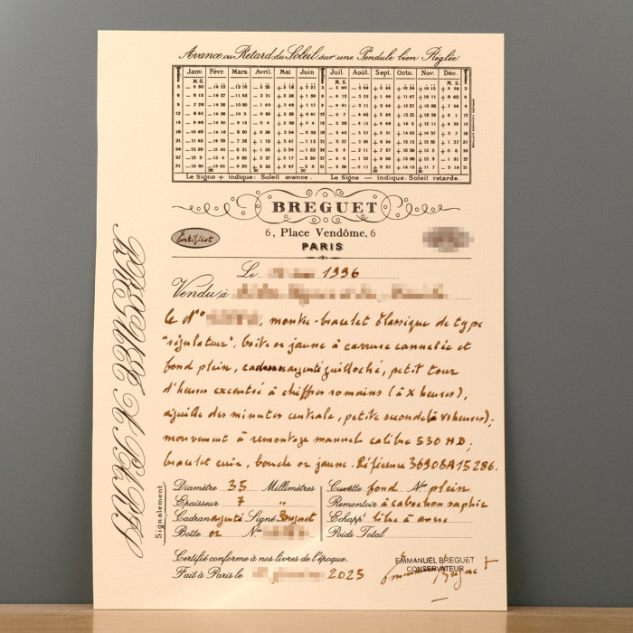 Breguet Classique Regulator Ref. 3690BA