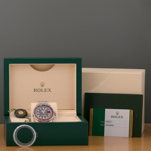 Rolex GMT-Master II Ref. 126710BLRO