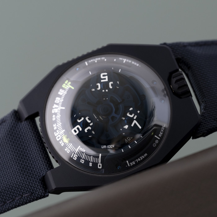 Urwerk “Blue Planet” Ref. UR-100V